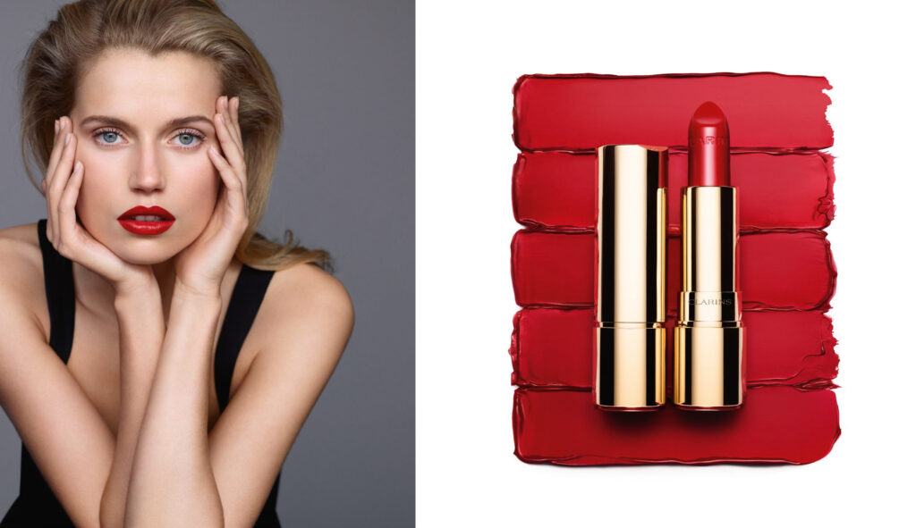 Joli Rouge modelo Clarins