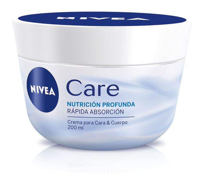 Nivea Care, nutrición sin grasa.