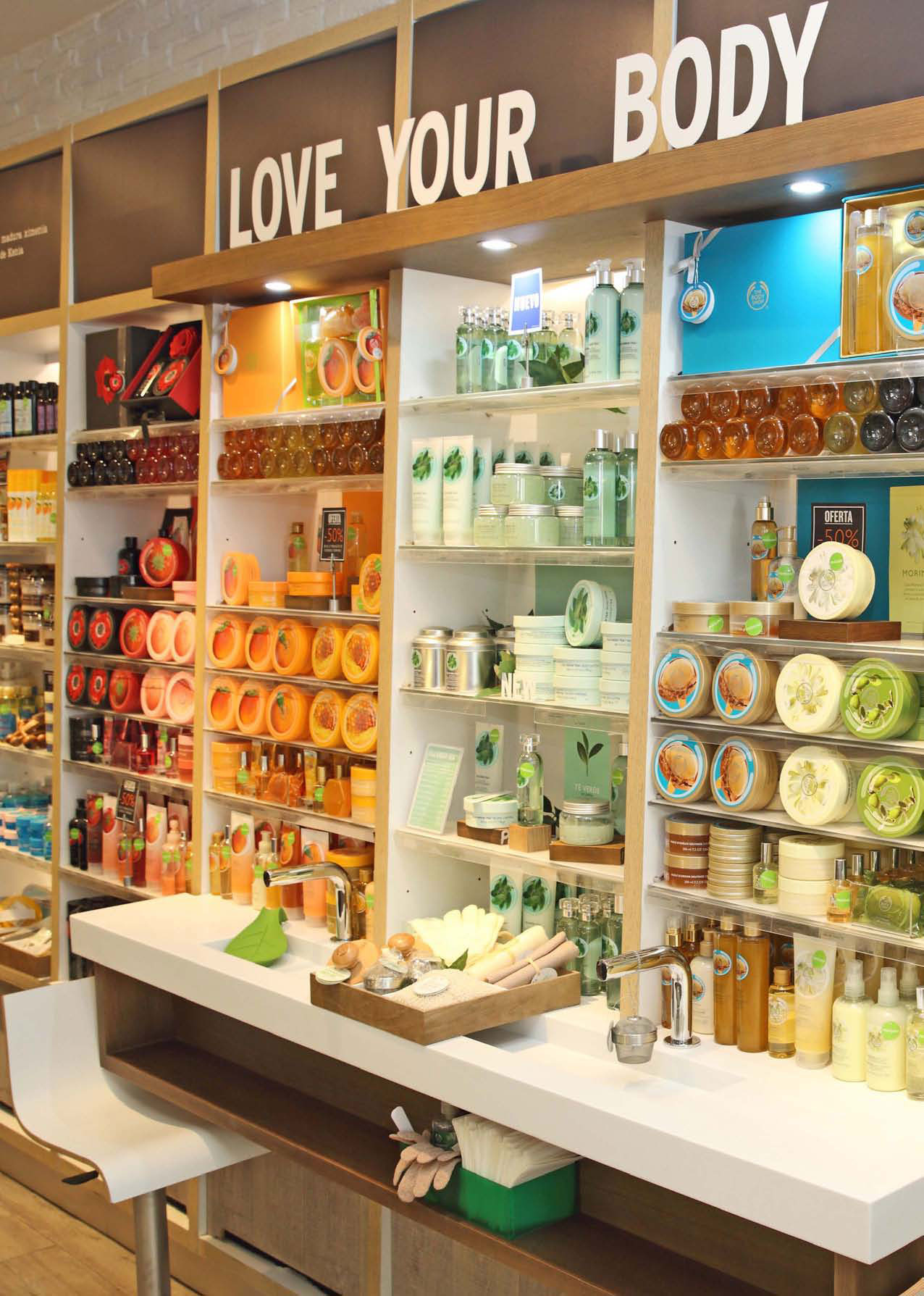 The Body Shop.