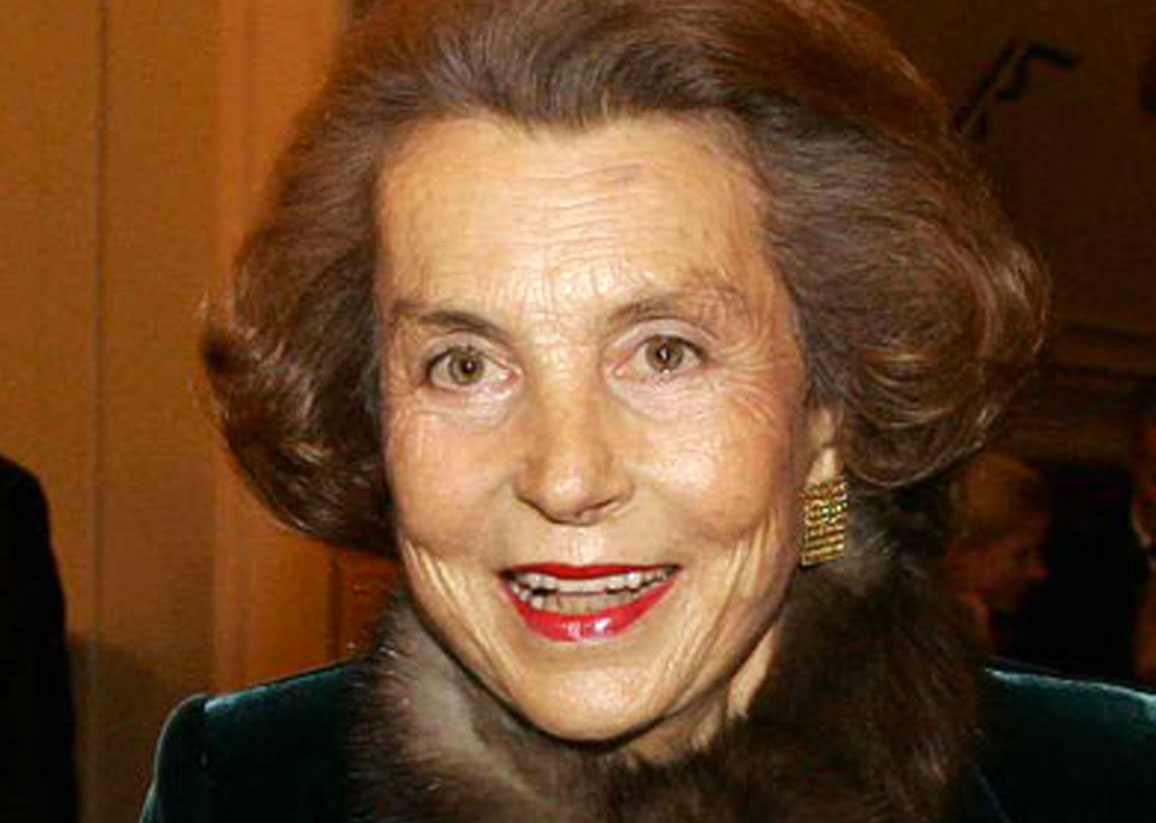 Liliane Bettencourt.