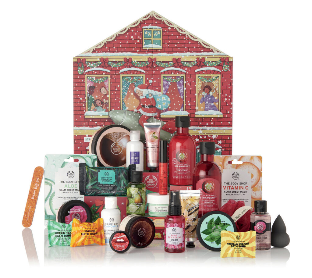 Calendario de Adviento Deluxe de The Body Shop