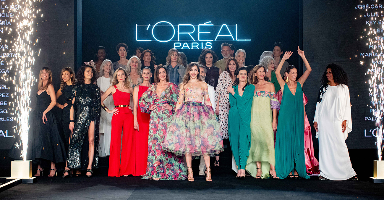 Generación silver desfila de la mano de L'Oréal Paris desfile de la visibilidad: Mi edad perfecta.