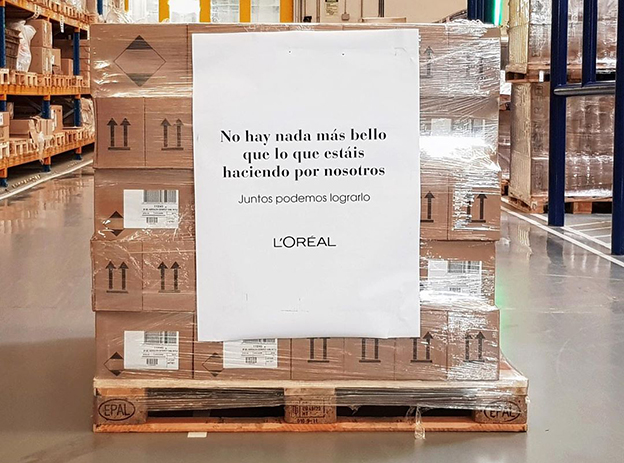 La fábrica de Burgos de L'Oréal produce geles hidroalcohólicos para toda España