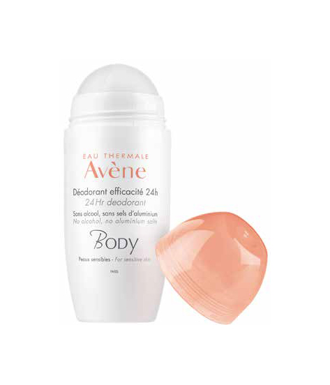 Desodorante Body, de Avène, sin sales de aluminio y sin alcohol.