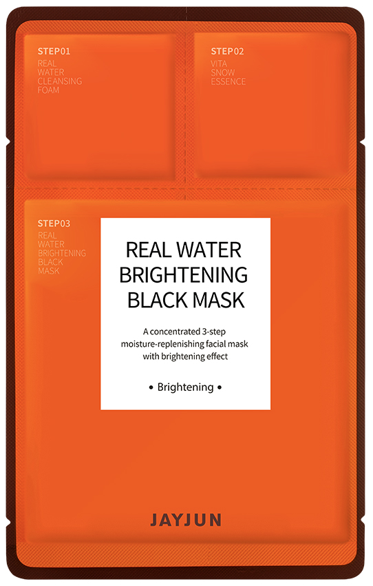 Jayjun Real Water Brightening Black Mask