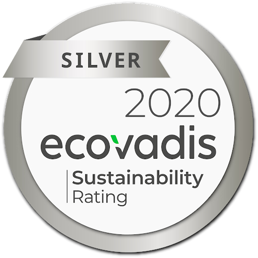 Bordas obtiene Medalla de Plata de Sostenibilidad 2020 de Ecovadis