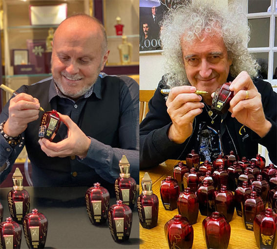 Brian May, el legendario guitarrista de la banda Queen, se ha involucrado personalmente en el desarrollo del perfume Save Me, de Xerjoff.