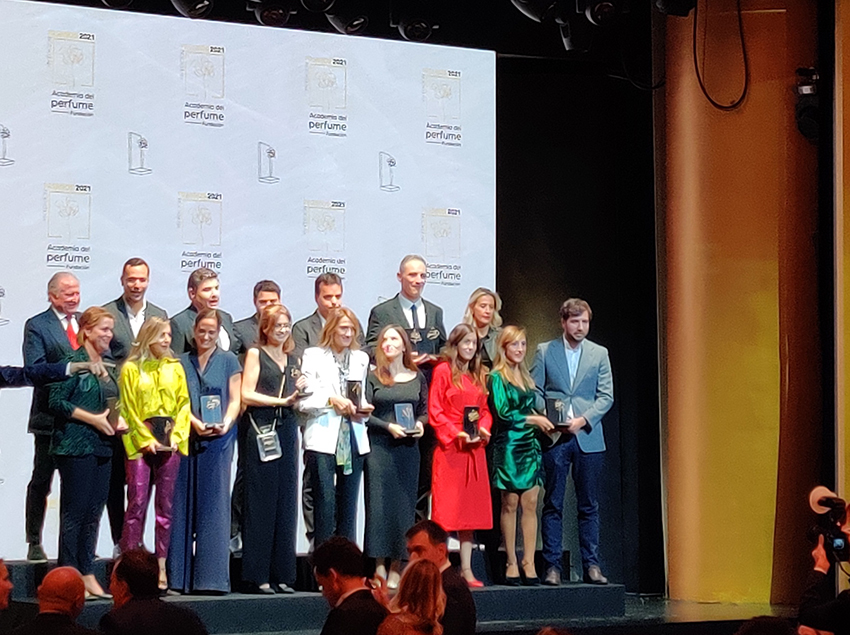 Premiados Premios Academia del Perfume 2021