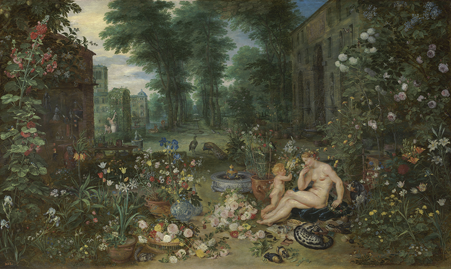 El Olfato, Jan Brueghel y Rubens.