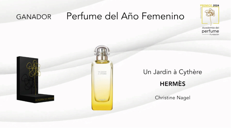 Mejor perfume del año 2024 Femenino, Premios Academia del Perfum